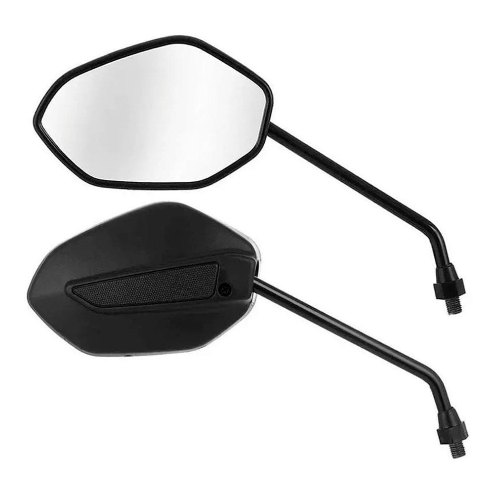 Retrovisor Titan 160 Fan 160 2018 Diante Rosca Inversa Par