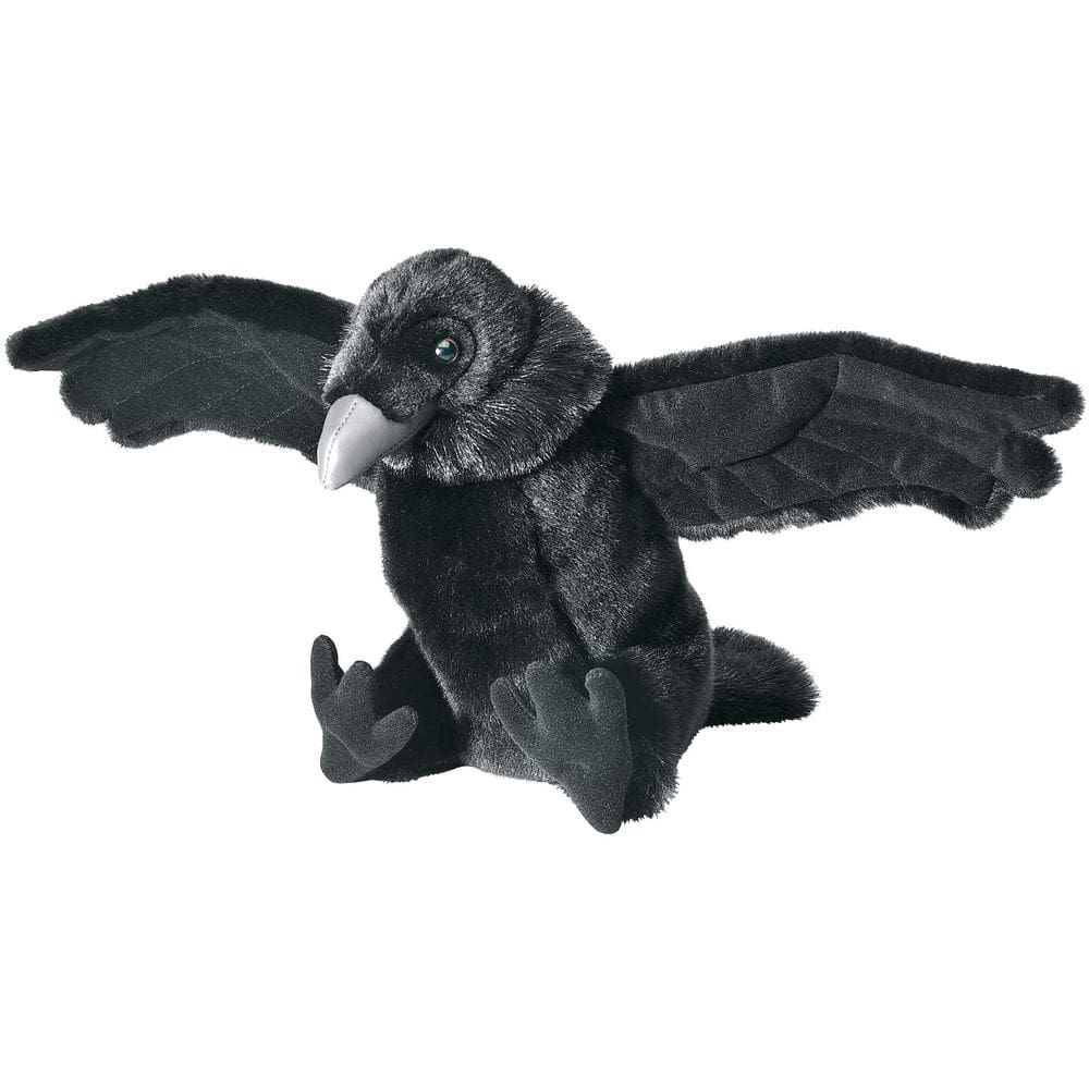 Brinquedo de pelúcia Wild Republic Raven Cuddlekins para crianças de 30 cm