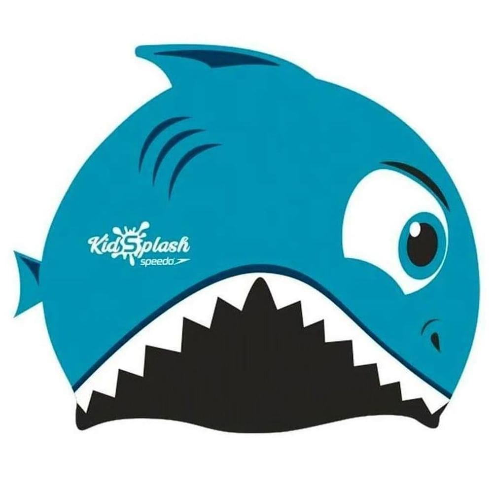 Touca de Natação Speedo Shark Cap Tubarão Infantil