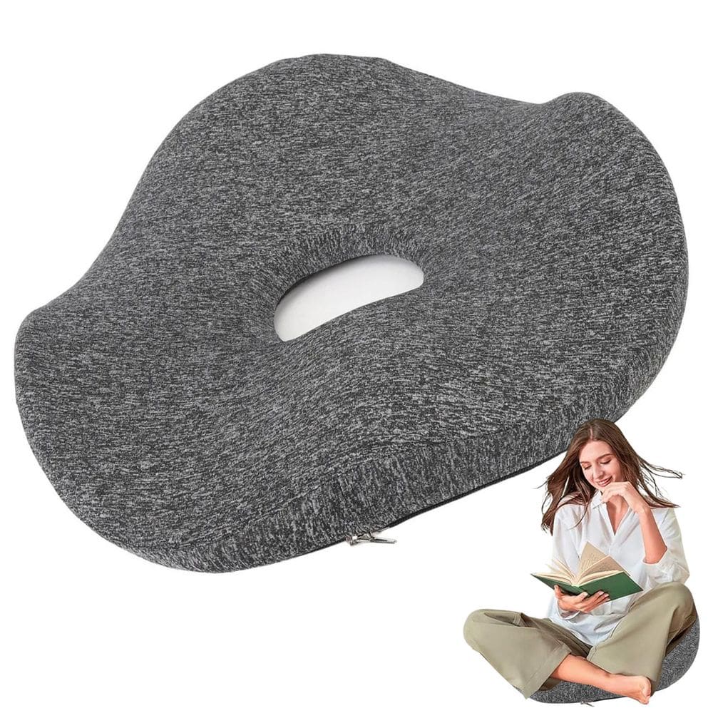 Almofada Ortopedica Ergonomica Cadeira Lombar Coccix Coluna Evita Problemas Saude