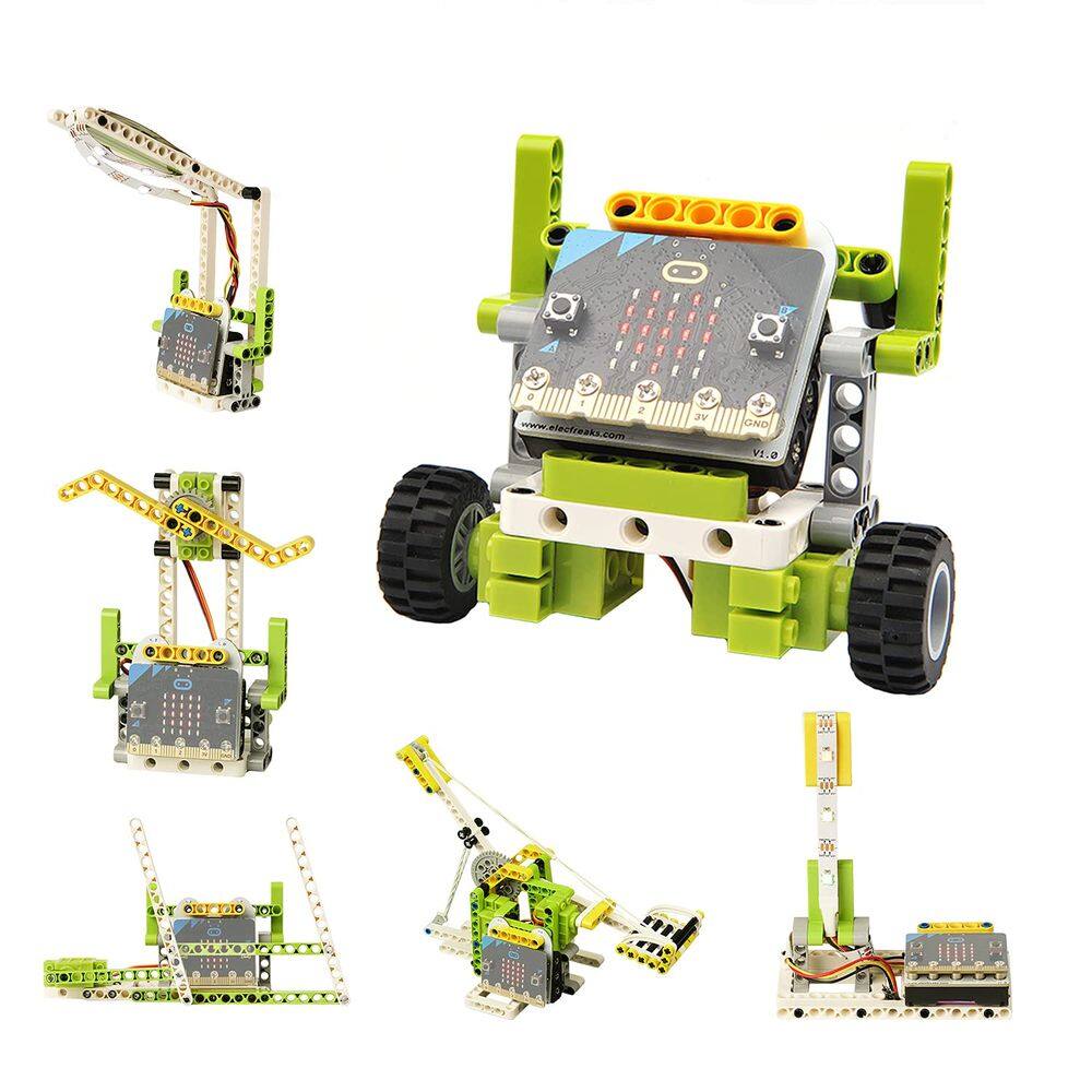 Kit de tijolos de construção EF ELECFREAKS microbit Ring: bit 6 em 1