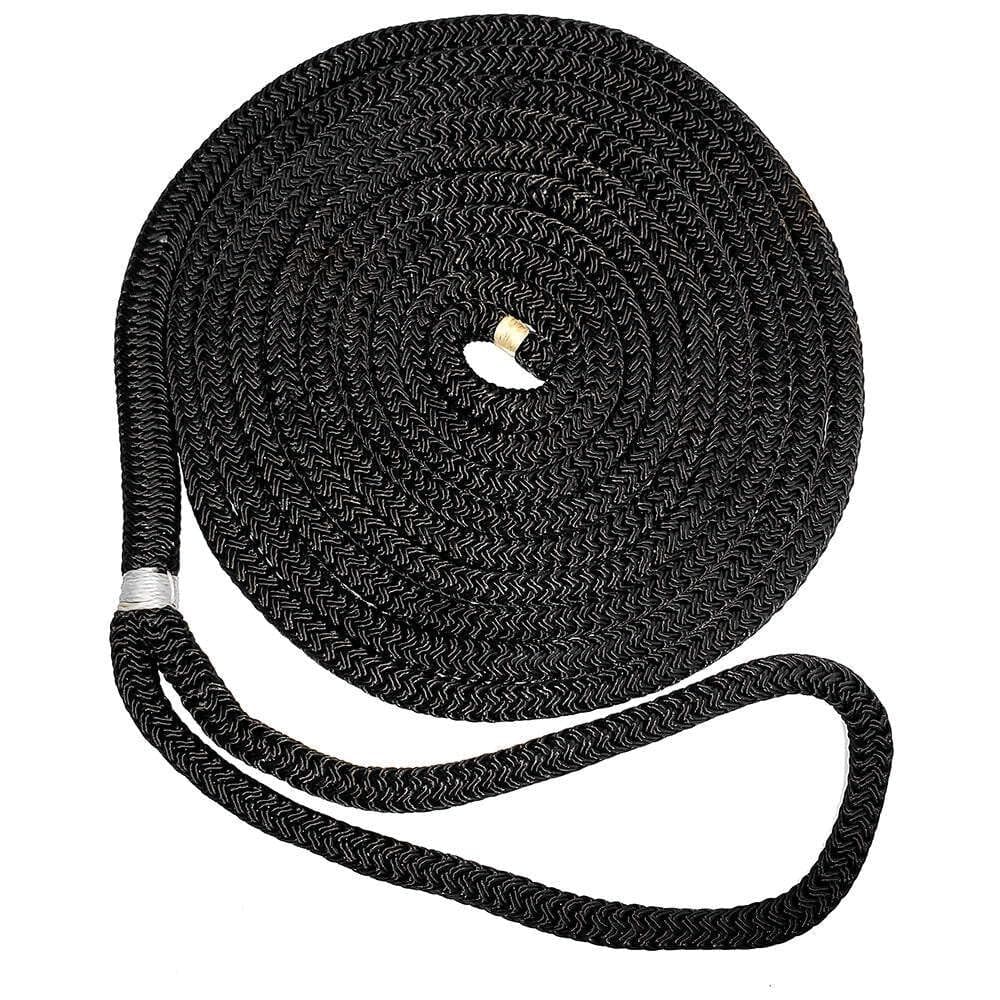 Cordas Dock Line New England 5/8 Double Braid Black 15m