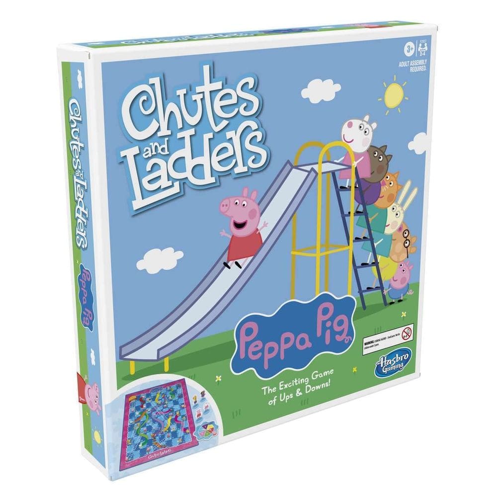 Jogo de Tabuleiro Hasbro Gaming Chutes and Ladders Peppa Pig Kids 3+