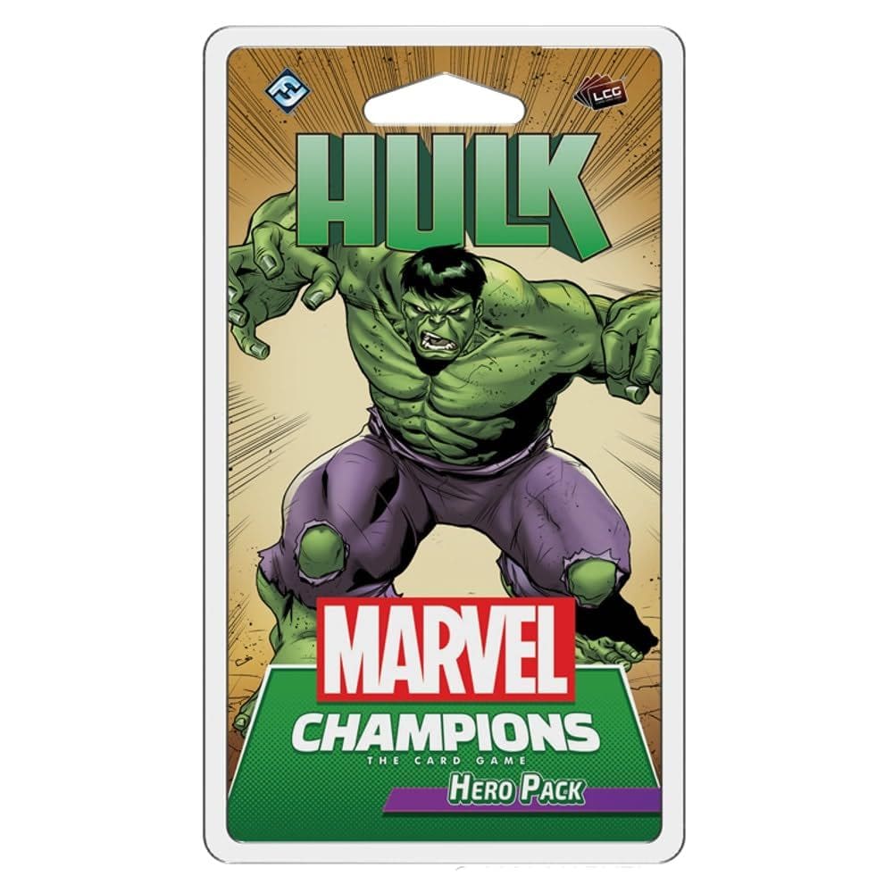 Jogo de cartas Fantasy Flight Marvel Champions Hulk Hero Pack