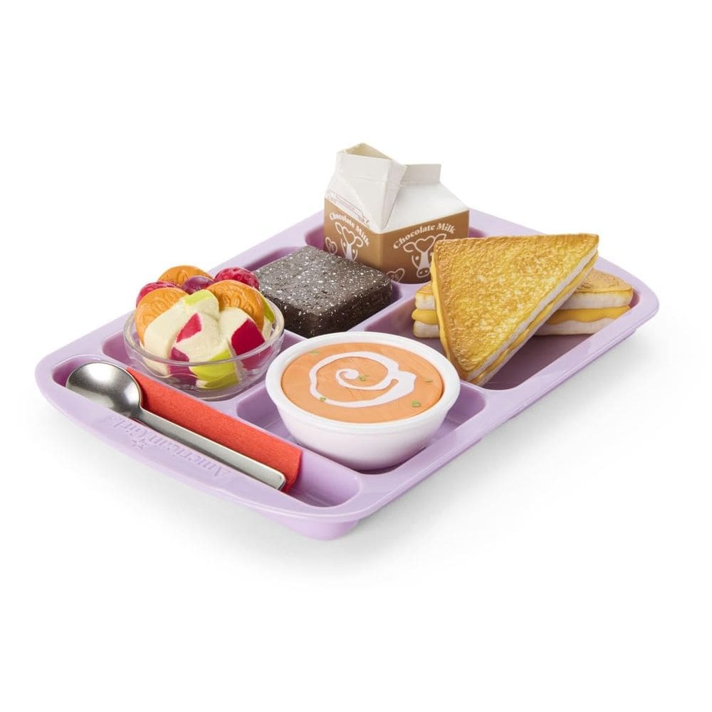 Boneca Playset American Girl Truly Me de 18 polegadas com almoço quente