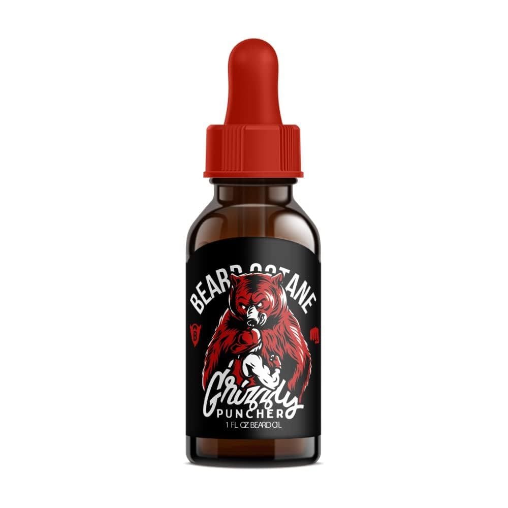Óleo para barba Beard Octane Grizzly Puncher com óleo de argão 30ml