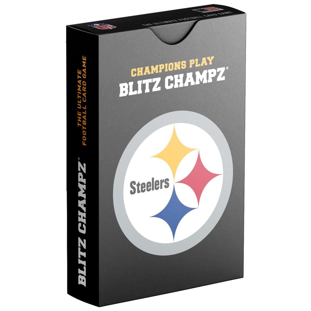 Jogo de cartas de futebol Blitz Champz Pittsburgh Steelers NFL
