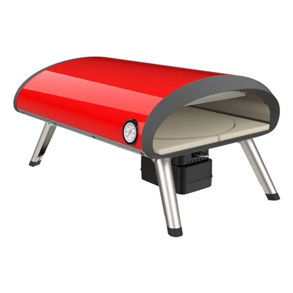 Forno De Pizza A Gas Com Pedra 30cm Giratoria Ate 482degc