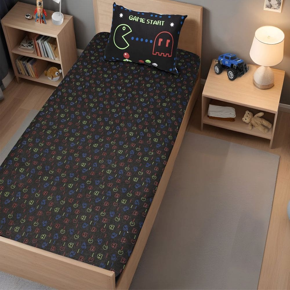 Jogo de Cama Solteiro 2 Pçs Joy 70% Algodão 30% Poliéster