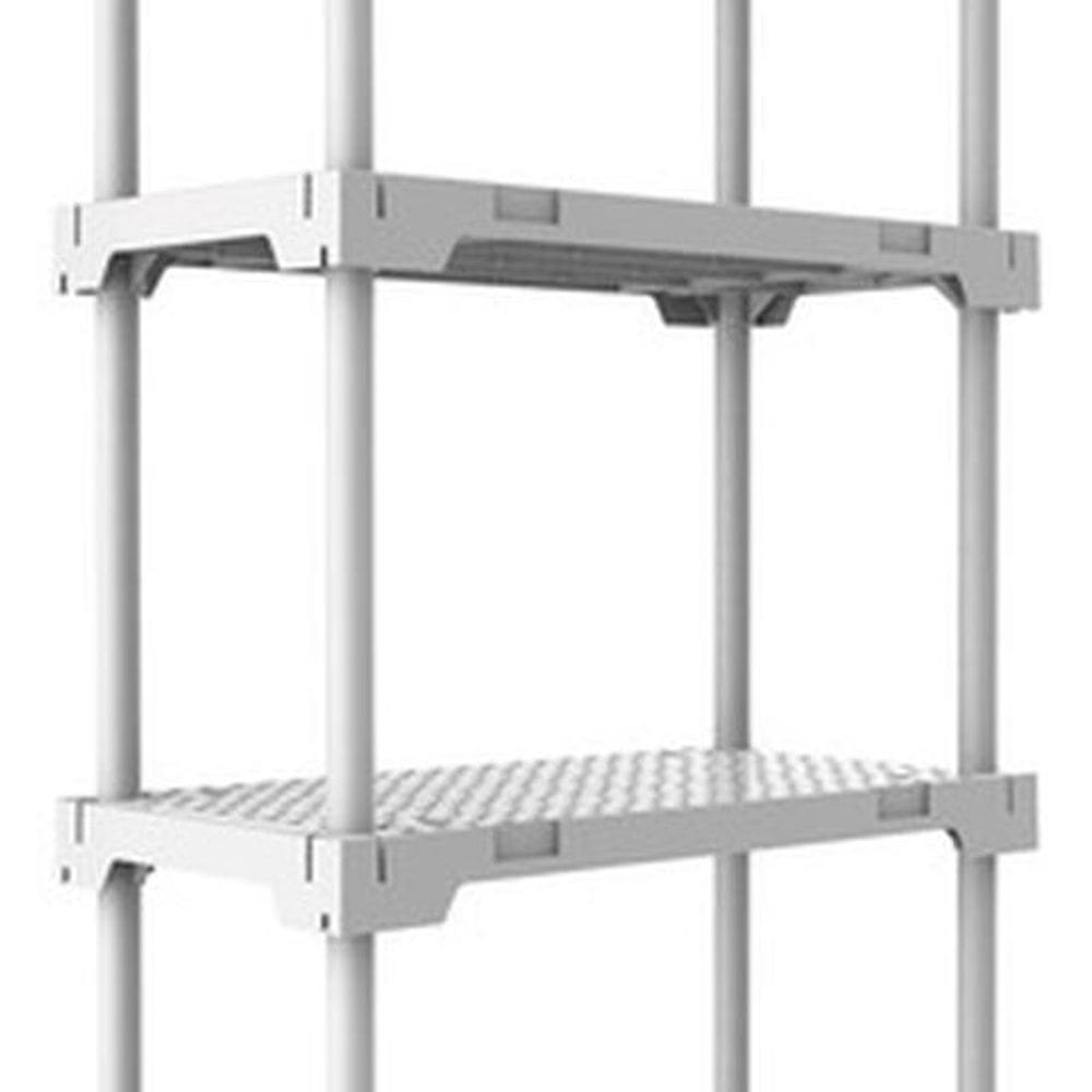 Estante Organizadora Plastico 4 Prateleiras Pro 127x70x35cm