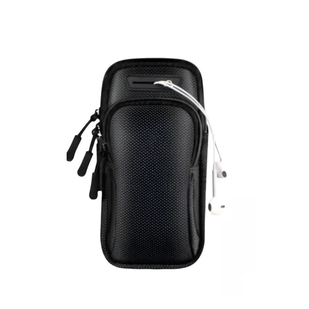 Braçadeira Esportiva Pochete Bolsa de Braço Impermeável Alça Ajustável para Celular acessórios Corrida Caminhada Treino