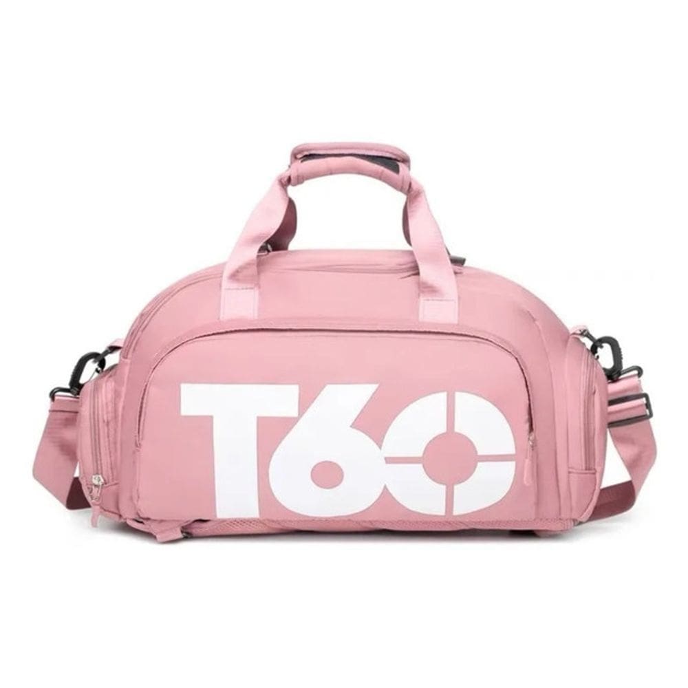 Bolsa Mochila Mala Fitness Treino de Viagem Academia Alça Transversal Compartimento para Sapato