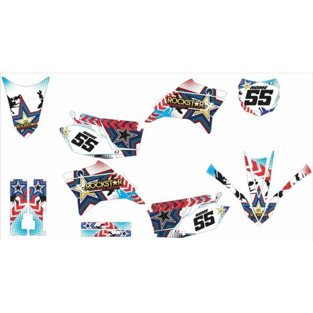 Kit Adesivo Moto Cross Trilha Ttr 230 Personalizado Lm149