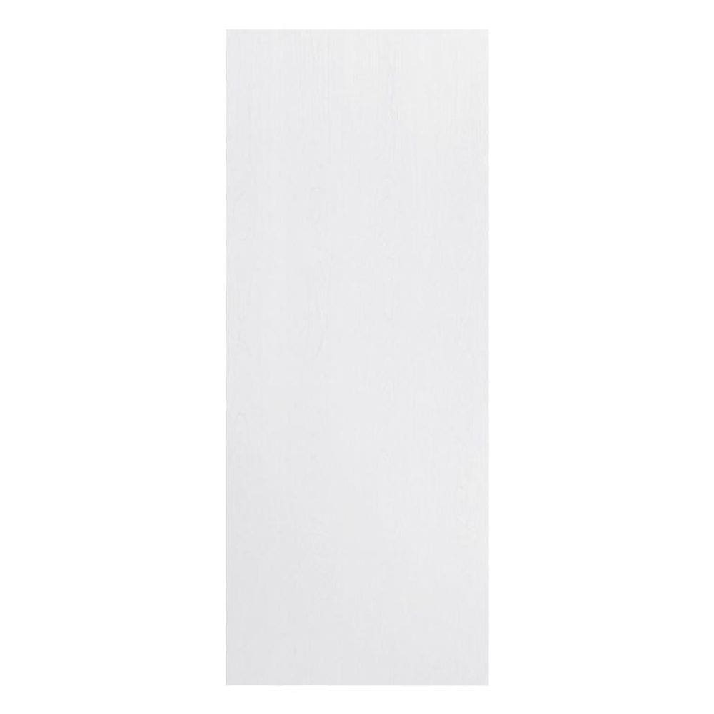Folha de Porta Lisa Madeira Colmeia Branco 210x62x3,5cm Max Eucadoor