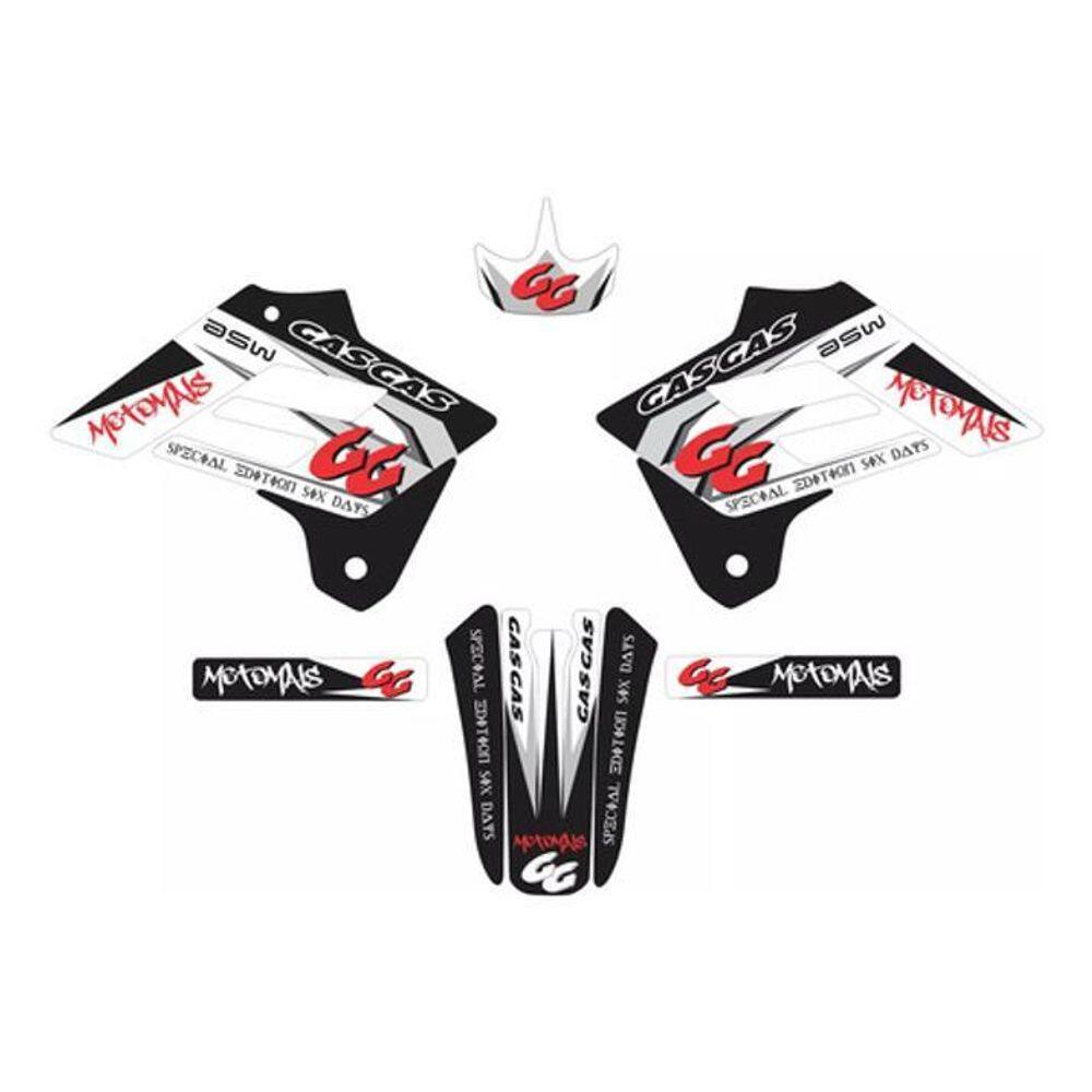Kit Adesivo Moto Cross Trilha Gas Gas 250