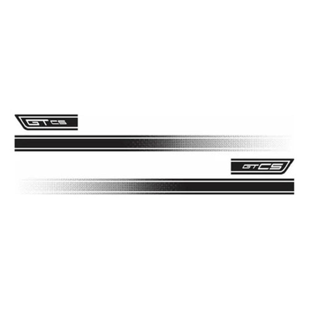 Kit Par Adesivo Faixas Laterais Ford Mustang Gt Cs 2011 Gt01