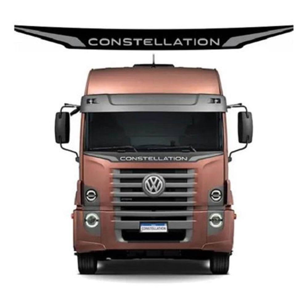 Faixa Adesiva Constellation Caminhão 2023 Volkswagen Grafite