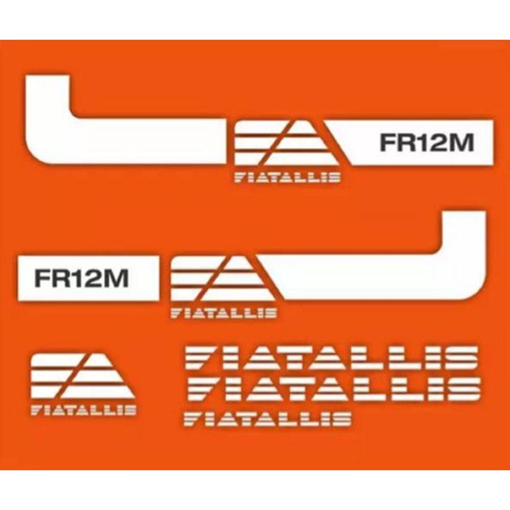 Kit Adesivos Fiatallis Fr12M
