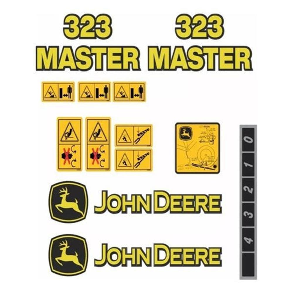 Kit Adesivos - John Deere - Master 333