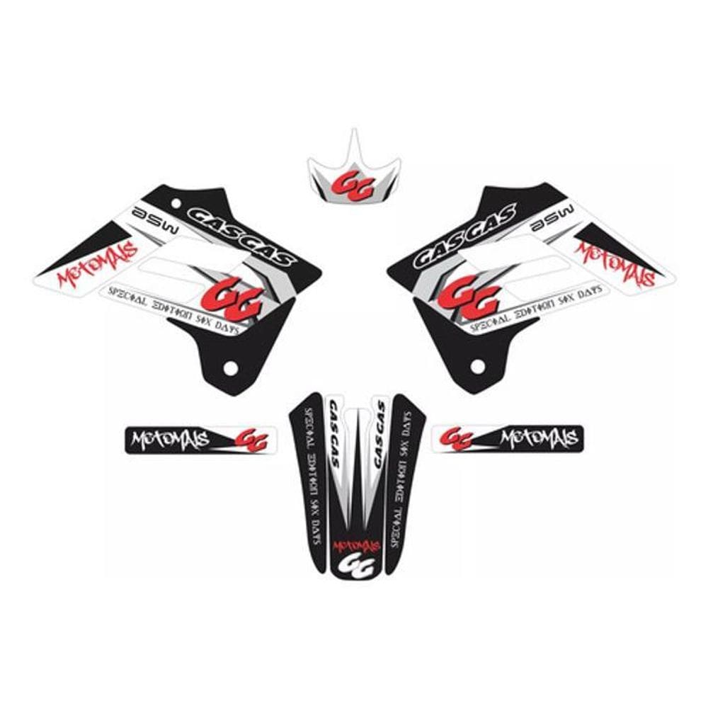 Kit Adesivo Moto Cross Trilha Gas Gas 250