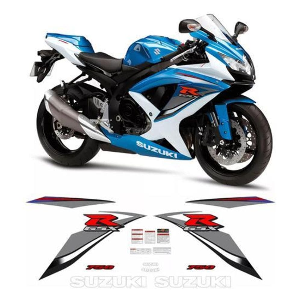 Kit Adesivos Suzuki Gsxr 750