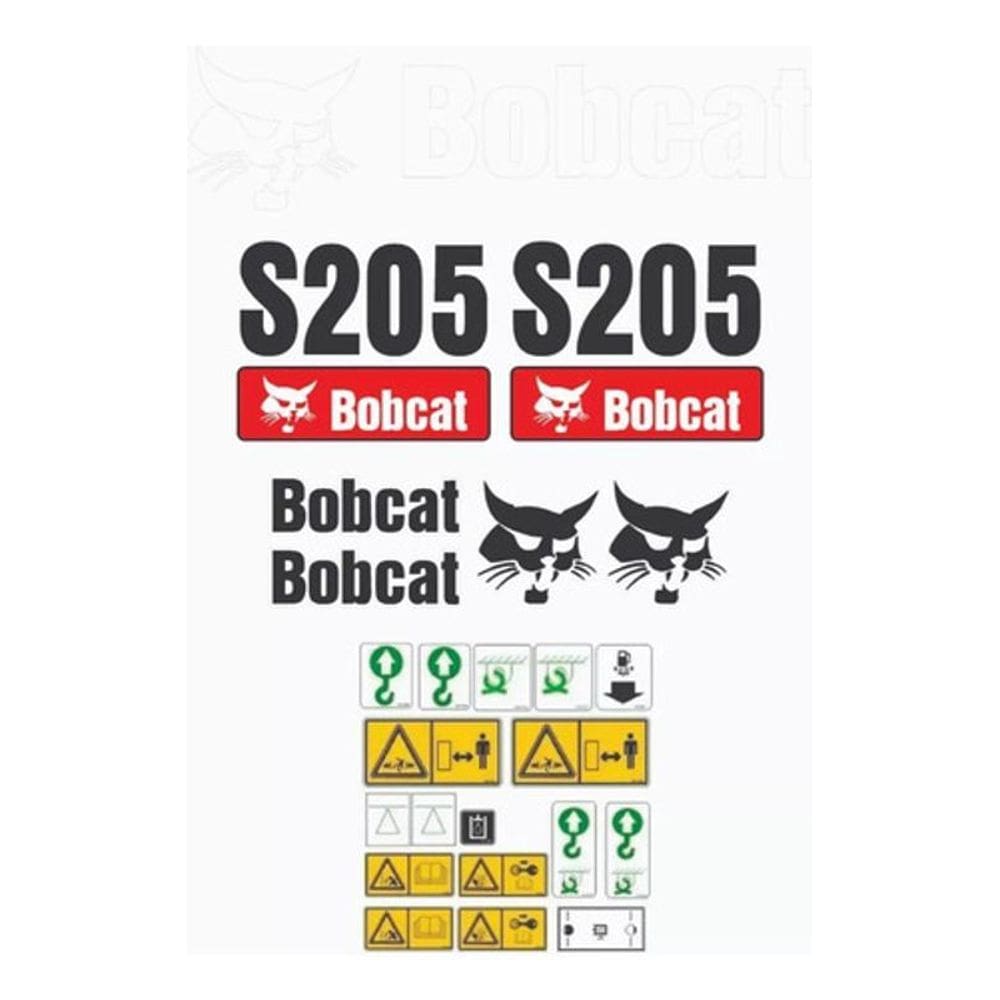 Kit Adesivos Bobcat S205