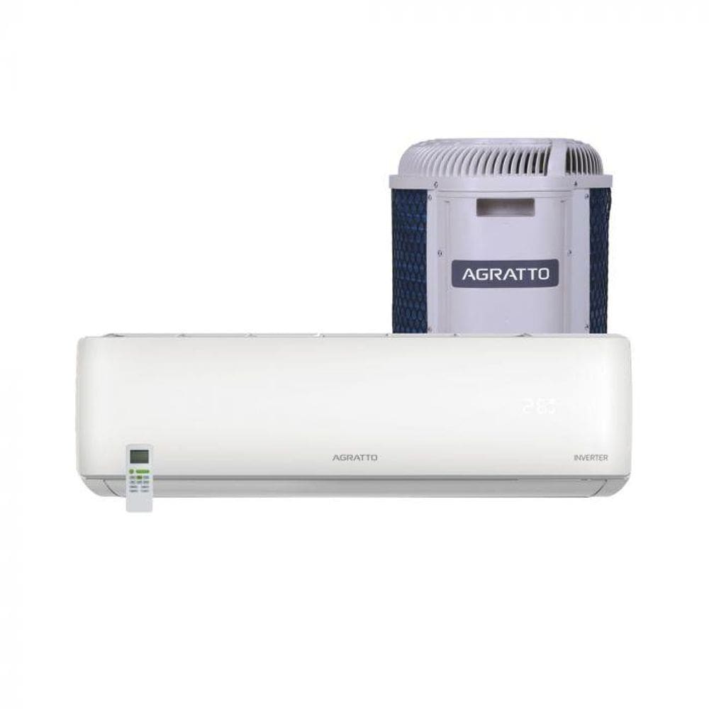 Ar Condicionado 9000 BTUs Split Hi Wall Inverter Agratto Frio Liv Top 220V