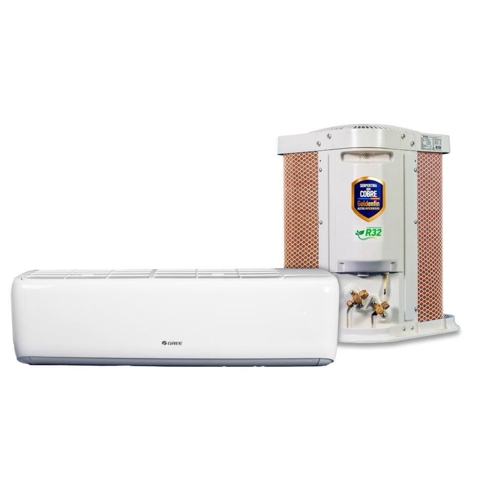 Ar Condicionado 24000 BTUs Split Hi Wall Inverter Gree Quente e Frio G-top Auto Inverter 220V