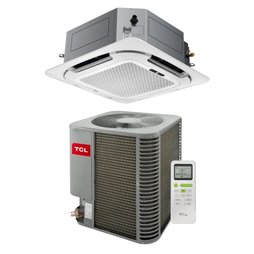 Ar Condicionado 36000 BTUs Split Cassete Inverter TCL Frio R-32 220V Monofásico