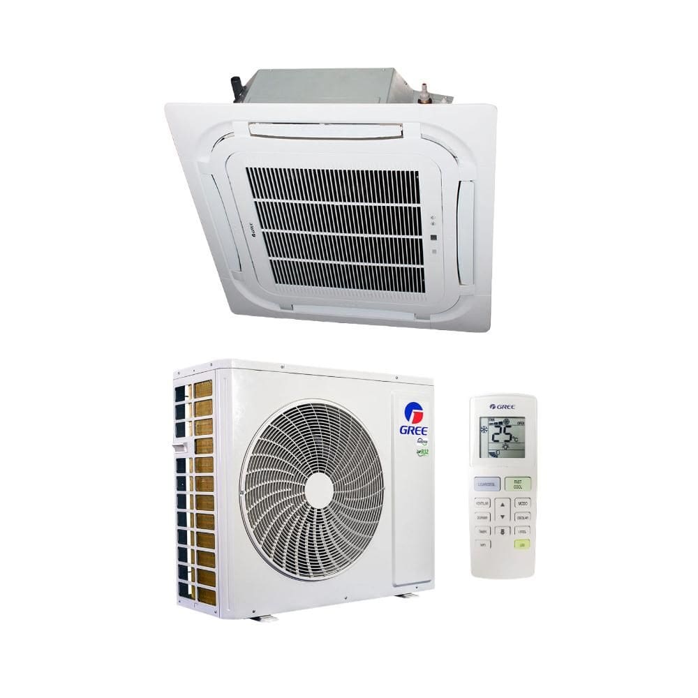 Ar Condicionado 36000 BTUs Split Cassete Inverter Gree Frio G-prime Compact 220V Monofásico
