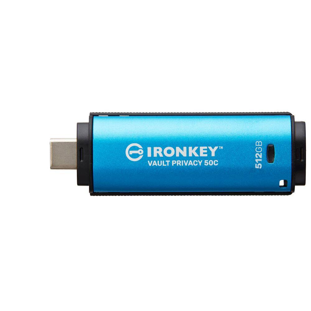 Unidade flash criptografada Kingston Ironkey Vault Privacy 50 512 GB