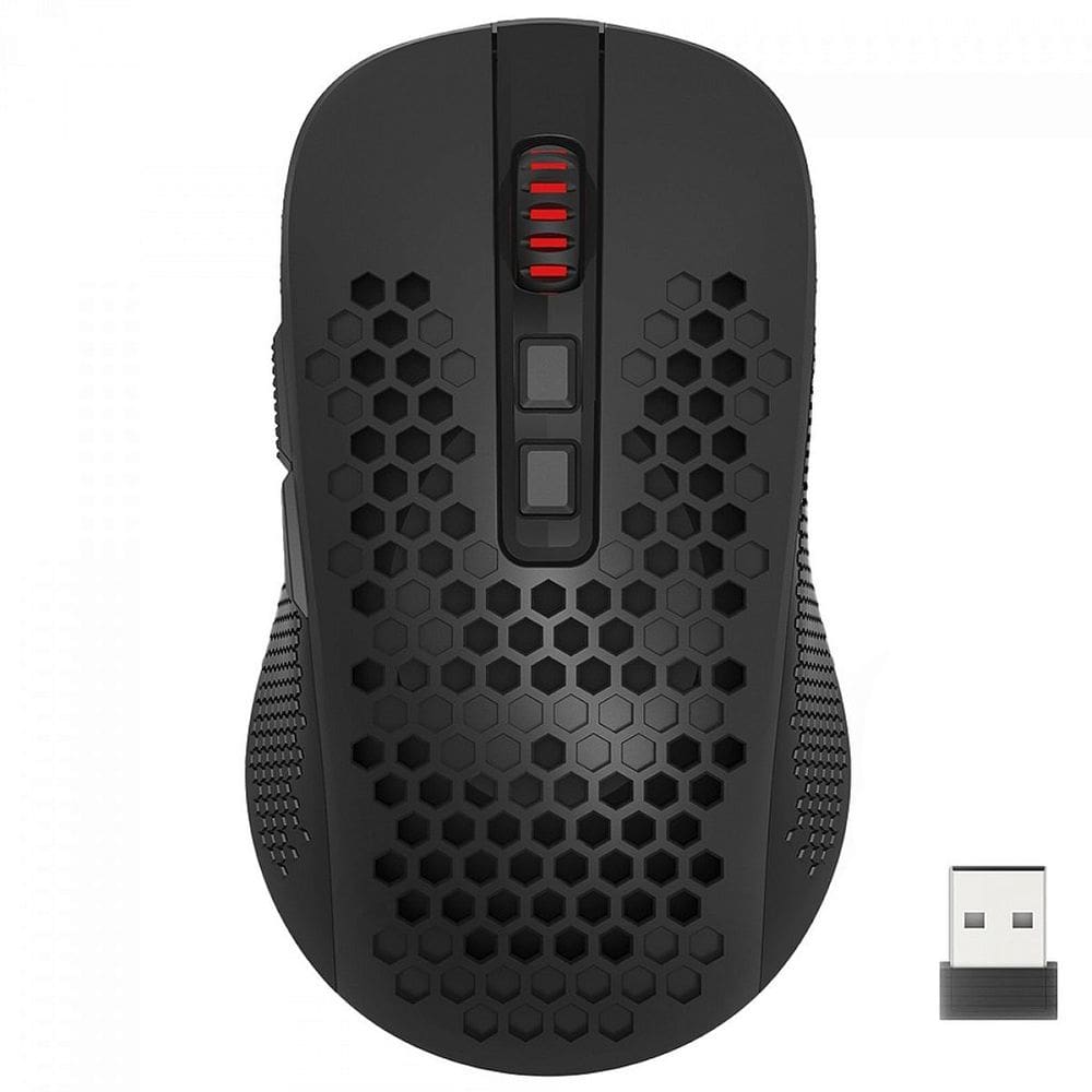 Mouse Gamer Redragon Hana, Wireless, Bluetooth, 7200 DPI, Sensor PAW 3104, 7 Botões, Preto
