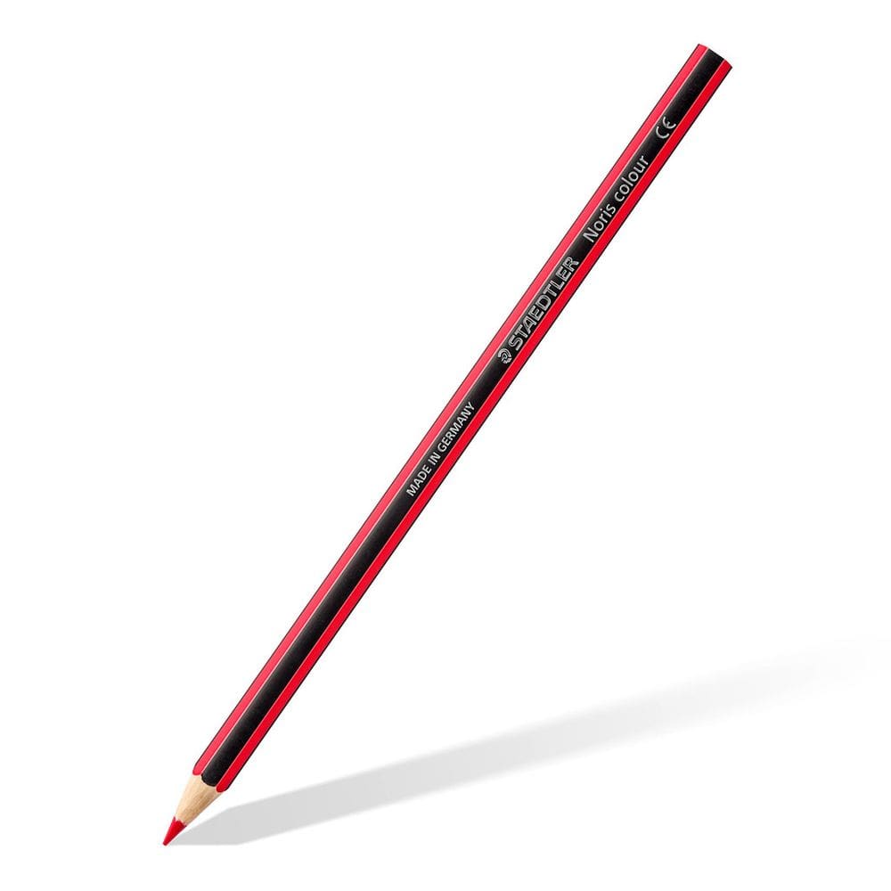 Lápis de Cor com Borracha Noris Club 12 Cores - STAEDTLER