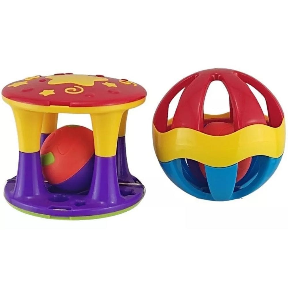 Conjunto De Chocalhos Para Bebês - JP Brink