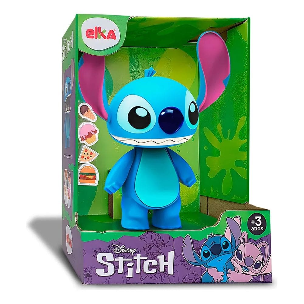 Boneco Stitch com Comidinha - Elka