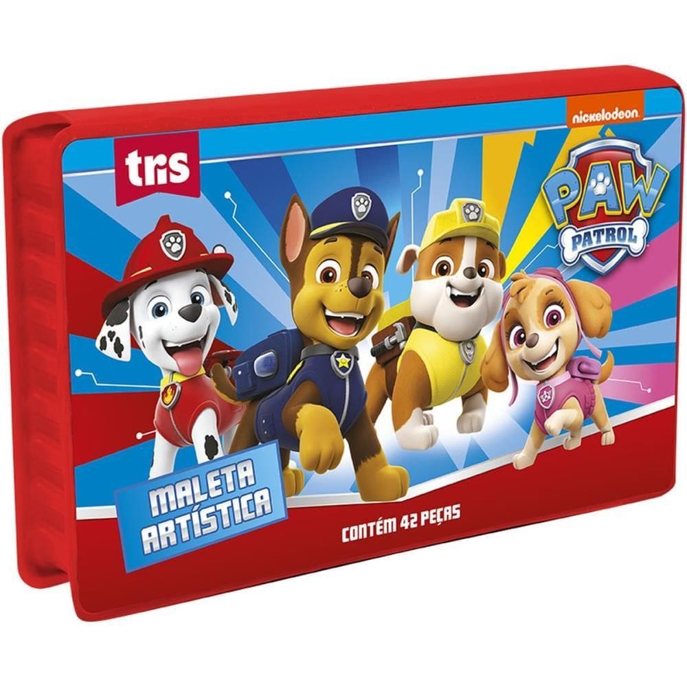 Maleta Para Pintura Patrulha Canina 42pçs - Summit