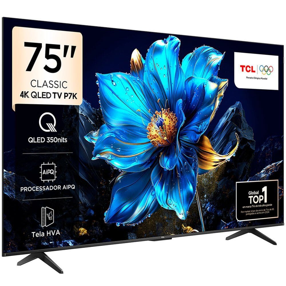 Smart TV 75 TCL, 4K UHD, | Extra