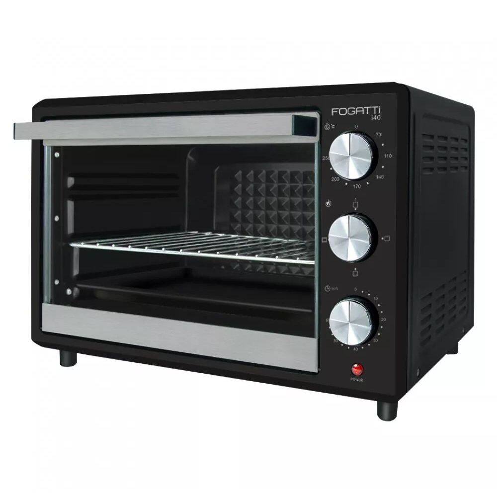 Forno Elétrico de Bancada 40 Litros - i40 - Preto - Fogatti