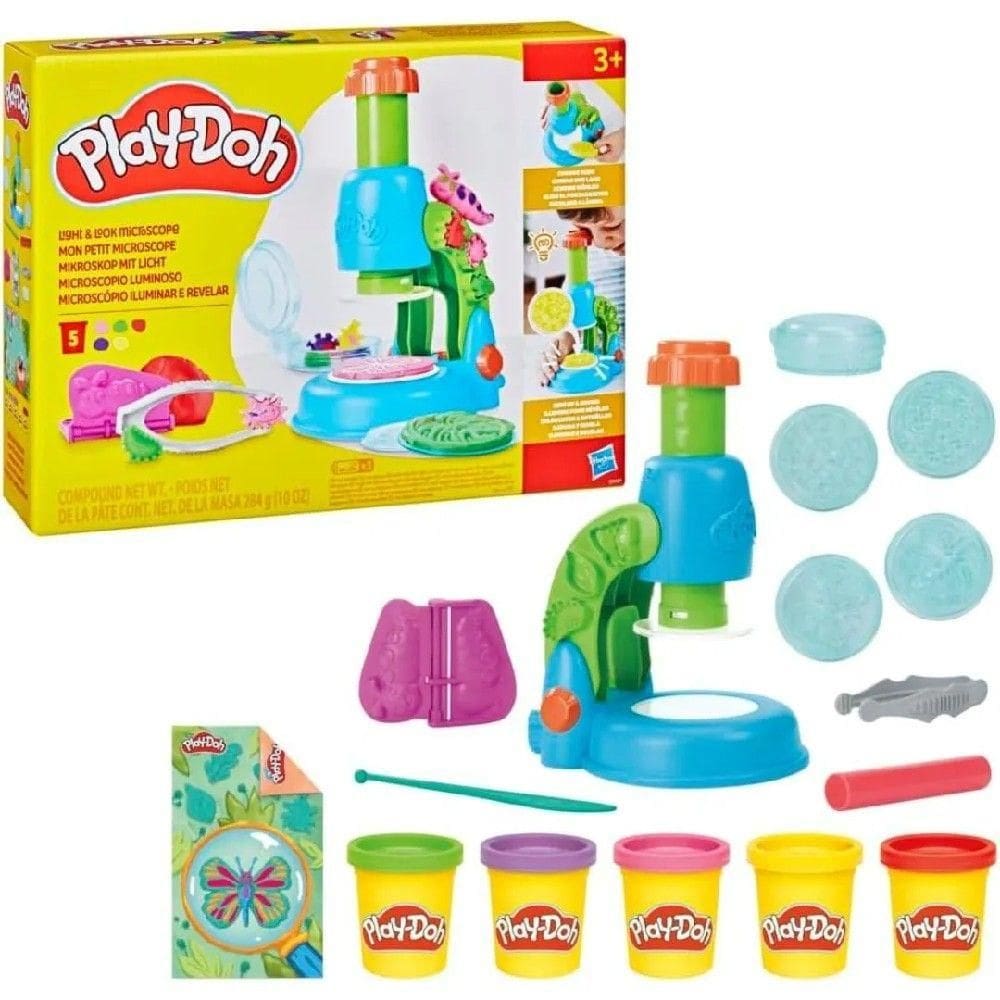 Massa de Modelar Play-Doh Microscópio - Hasbro