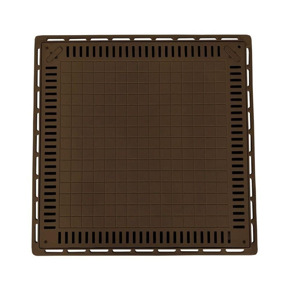 Tampa Casa De Máquina Piscina Lisa Simples Grelha 80x80cm M