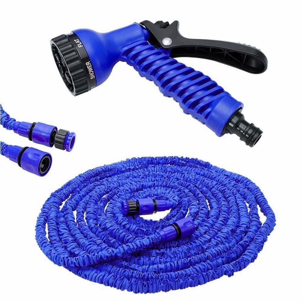 Mangueira Magica Expansível 15m Flexível Azul