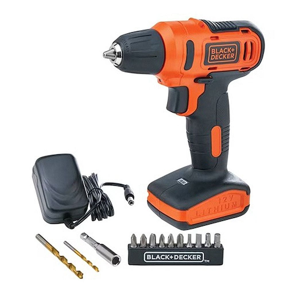 Parafusadeira e Furadeira Elétrica Black + Decker LD12SP-BR