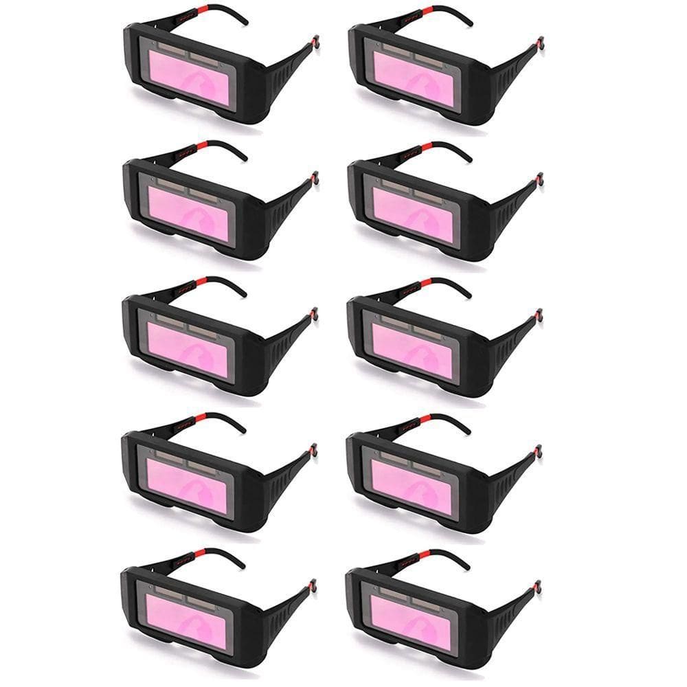 Oculos De Solda Solar Kit 10 Unidades Epi Soldador Eletrodo Anti Reflexo