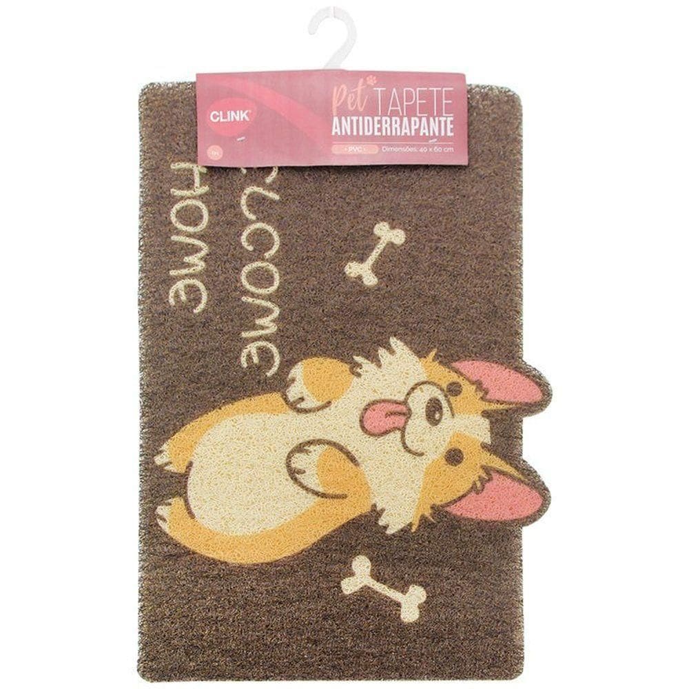 Tapete Para Portas Estampado Pet Antiderrapante Pvc 40x60cm