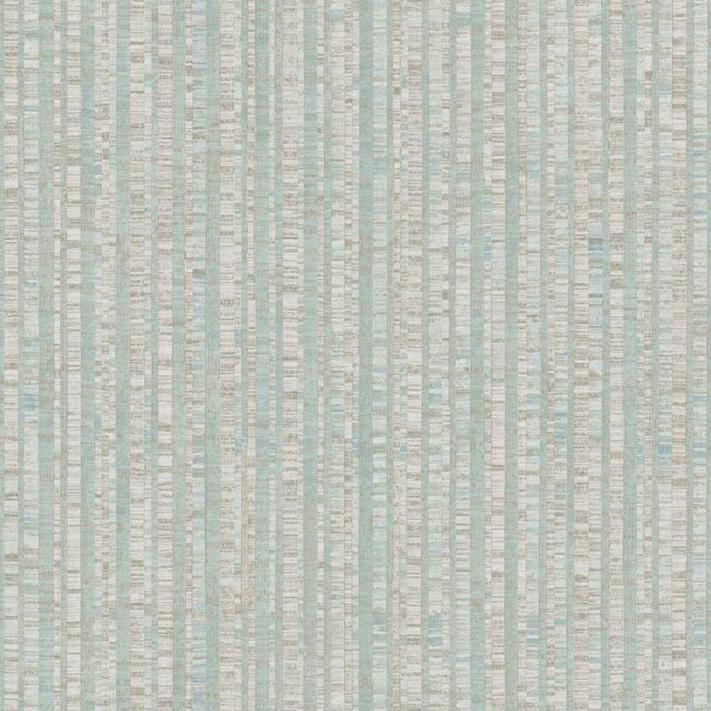 Papel De Parede Natural Fx 2 Listrado Azul G67767