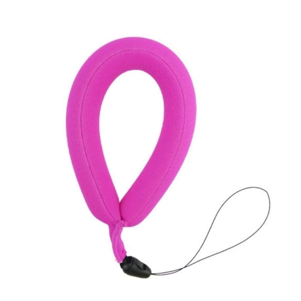 Pulseira Flutuante Para Câmera Subaquática Rosa