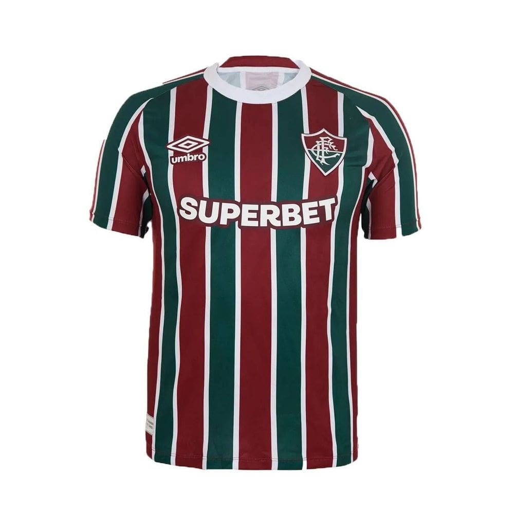 Camiseta Umbro Fluminense Torcedor I 25 Masc U31FL03607-542
