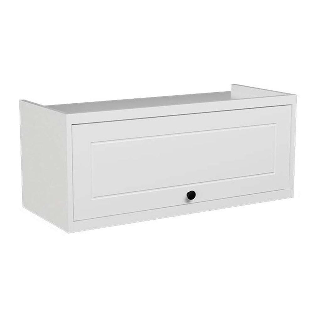 Armário Aéreo p/ Cozinha Évora PH 3124 c/ 1 Porta Basculante 80cm Branco - Herval