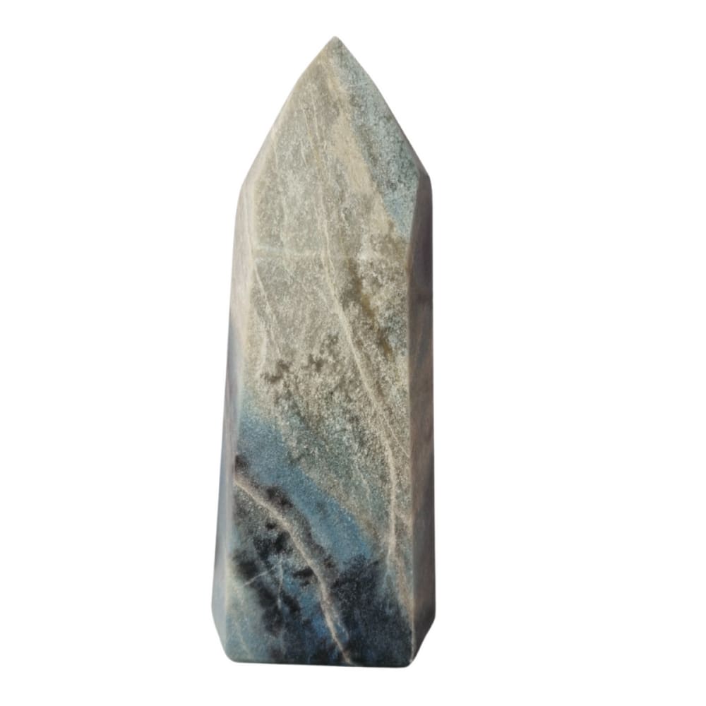Pedra Natural Ponta Quartzo Trolleite Trolita 800 g