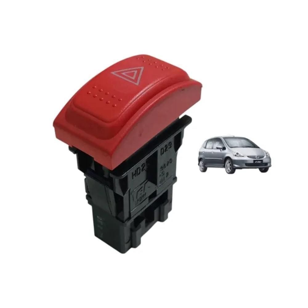 Botão Interruptor Pisca Alerta Honda Fit 2003 A 2008 M19620